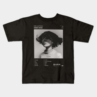 Kelly Lee Owens - Inner Song Tracklist Album Kids T-Shirt
